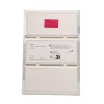 4-Pack Reusable Plastic Serving Trays for Snacks