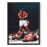 Muhammad Ali Motivational Wall Art for Mancaves