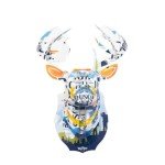 Beer Deer Busch Light 3D Wall Art Decor