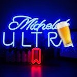 Geeinar Dimmable Beer Neon Sign for Mancave