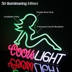 Green Beer Neon Sign for Man Cave Decor