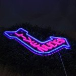 LED Neon Wall Sign for Man Cave Decor