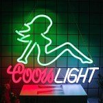 Green Beer Neon Sign for Man Cave Decor