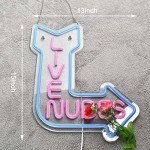 LED Neon Wall Sign for Man Cave Decor