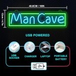 Mancave Neon Sign for Gamers and Boys