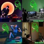 Dimmable Green Alien Neon Sign for Man Cave
