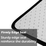 Cool Gorilla Black Area Rug for Mancave 5'x7