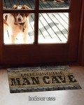 Man Cave Brown Doormat - 18" x 30