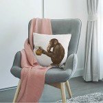 Gorilla Pillow Cover with Beer - 18x18 Inch