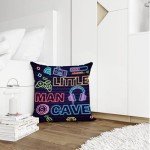 Farmhouse-Style Sofa Pillow Cover for Mancave