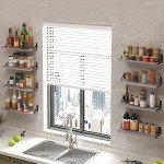 Rustic Floating Corner Shelves Set of 8