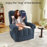 Welzona Electric Power Recliner Chair for Mancave