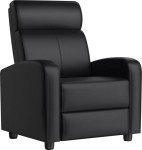 YAHEETECH PU Leather Recliner Chair for Mancaves