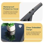 Modern 3-Piece Patio Furniture Set for Mancave