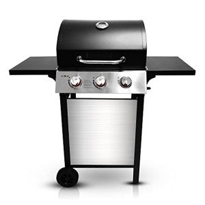 GasOne GP-1030S Outdoor 3-Burner BBQ Grill