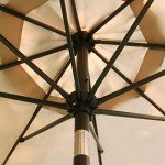 Sunnyglade 9' Tan Patio Umbrella for Mancaves