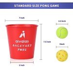 Giant Yard Pong Game Set for Outdoor Fun