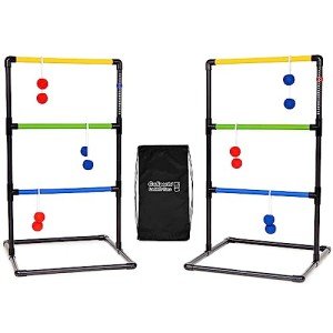 GoSports Ladder Toss Set with 6 Soft Balls