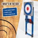 Backyard Axe Throwing Target Game Set