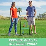 GoSports Ladder Toss Set with 6 Soft Balls