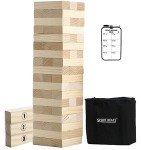 Giant Stacking Wood Tower Game for Adult Fun