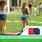 GoSports Classic Cornhole Set with 8 Bags