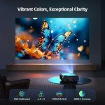 NexiGo PJ40 WiFi 1080P Projector for Mancave