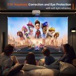 VOPLLS Mini 1080P Outdoor Movie Projector