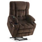 Dual Motor Power Lift Recliner with Massage & Heat