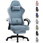 GTPLAYER Ergonomic Gaming Chair with Footrest and Lumbar Support