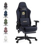 Dowinx Ergonomic Gaming Chair with Massage Support
