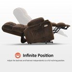 Dual Motor Power Lift Recliner with Massage & Heat