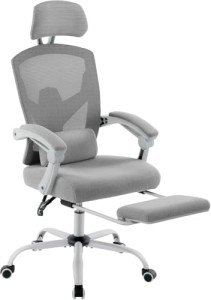 Grey High-Back Gaming and Office Chair