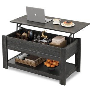 Modern Lift Top Coffee Table with Hidden Storage