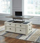 Bolanburg Farmhouse Lift-Top Coffee Table - Antique Cream