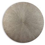 Ashley Ranoka Round Metal Coffee Table - Gold Finish