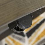 Ashley Ranoka Round Metal Coffee Table - Gold Finish