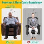 Oversized 360° Swivel Recliner Chair for Mancave