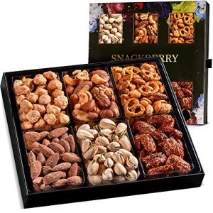 Mancave Holiday Mixed Nuts Gift Box