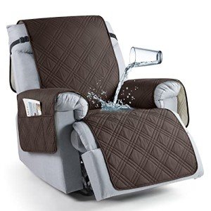 Waterproof Oversized Recliner Chair Cover - Chocolate