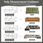 Chic Dark Gray Couch Cover with Tassels