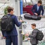 Swissdigital TSA Business Laptop Backpack with USB Port