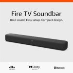 Fire TV Soundbar with Dolby Audio & Bluetooth