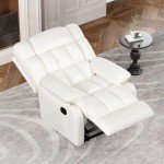 Ergonomic Recliner Rocker Chair with Footrest