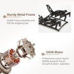 Nut Brown Electric Recliner Chair with USB Ports