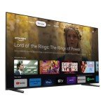 Sony 65" 4K Smart TV for Mancave Fun