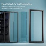 Manastin Mini Fridge Cooler for Drinks - 120 Cans