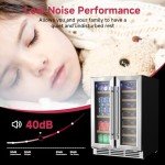 Icyglee Dual Zone Wine & Beverage Cooler