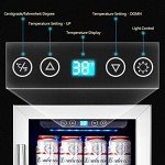 15-Inch Dual-Use Beverage Cooler for Home Bars