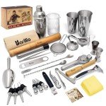 Pro Stainless Steel Bar Tool Set for Mixology